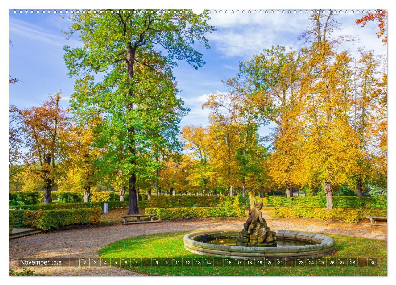 Bild: 9783516058932 | Barockgarten Zabeltitz (Wandkalender 2026 DIN A2 quer), CALVENDO...