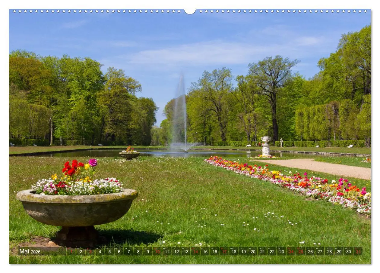 Bild: 9783516058932 | Barockgarten Zabeltitz (Wandkalender 2026 DIN A2 quer), CALVENDO...