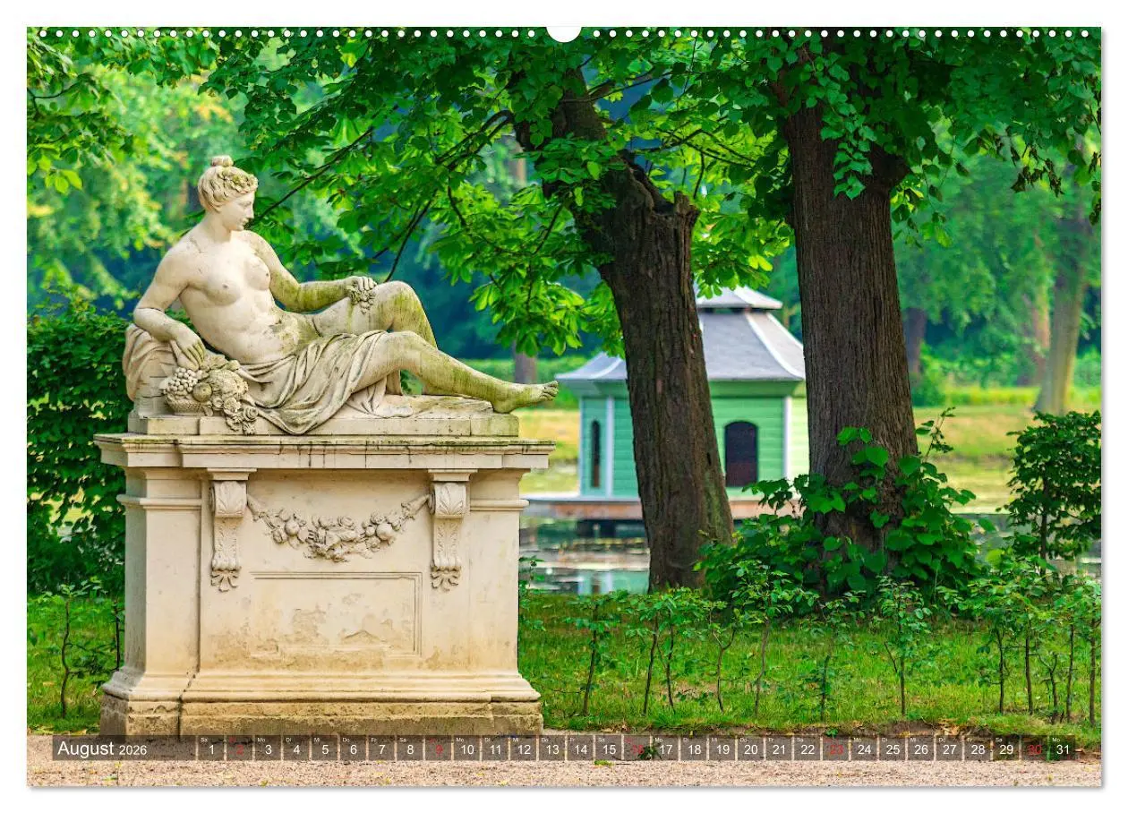Bild: 9783516058932 | Barockgarten Zabeltitz (Wandkalender 2026 DIN A2 quer), CALVENDO...