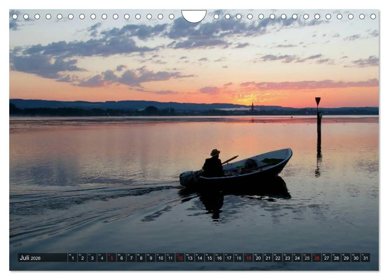 Bild: 9783516128932 | Zauberhafter Bodensee (Wandkalender 2026 DIN A4 quer), CALVENDO...