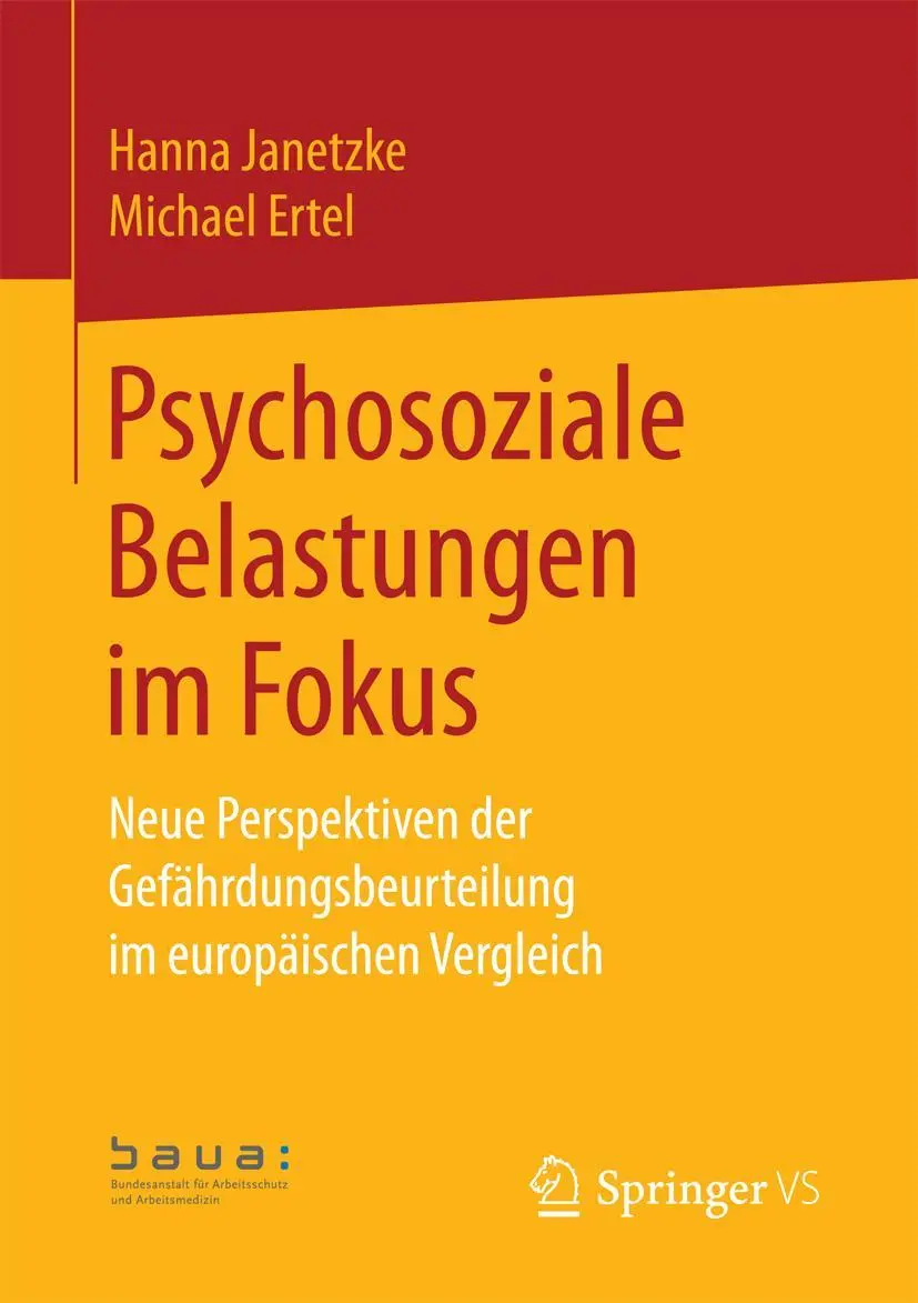 Cover: 9783658178932 | Psychosoziale Belastungen im Fokus | Arbeitsmedizi (u. a.) | Buch | ix