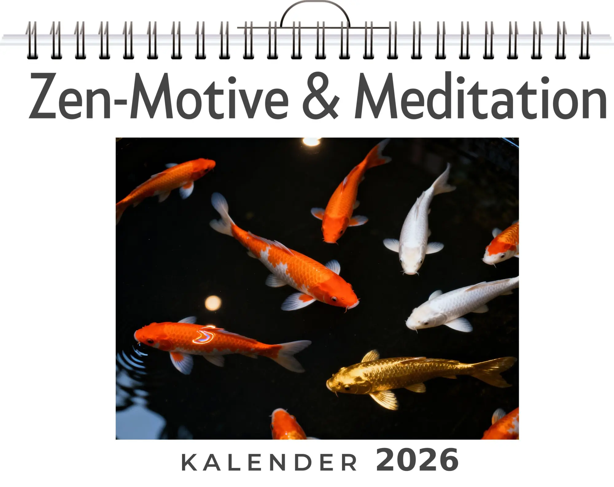 Cover: 9783695328932 | Zen-Motive &amp; Meditation | Nele Friedrich | Kalender | Deutsch | 2026