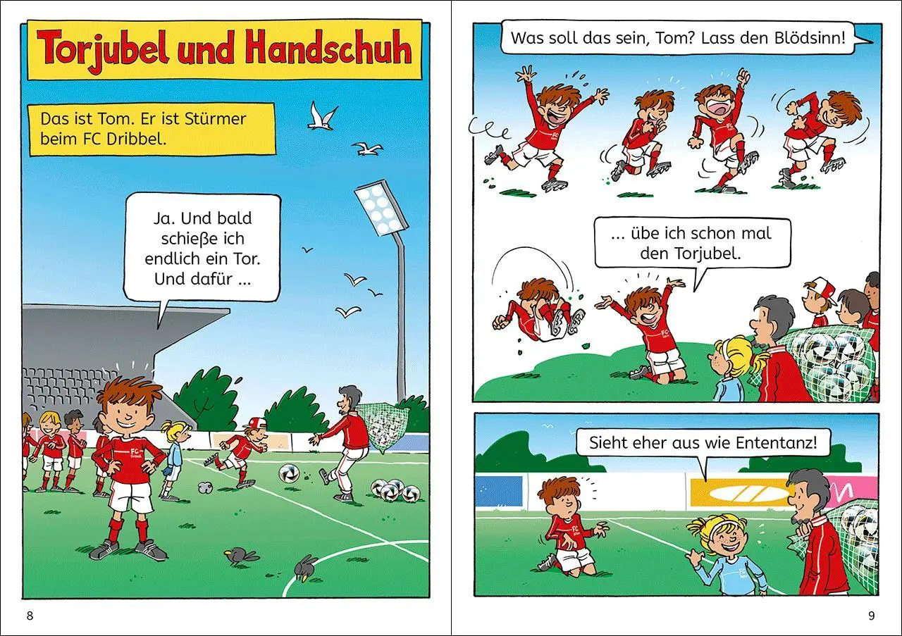 Bild: 9783743218932 | Leselöwen Comics 1. Klasse - Fußball, Tore, große Träume | Petrowitz