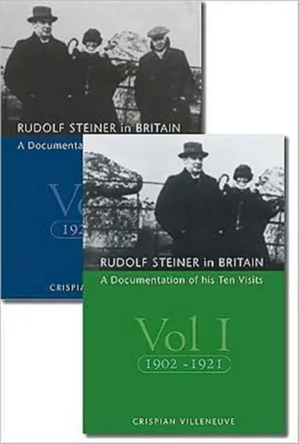 Cover: 9781906999032 | Rudolf Steiner in Britain | A Documentation of His Ten Visits, 1902-25