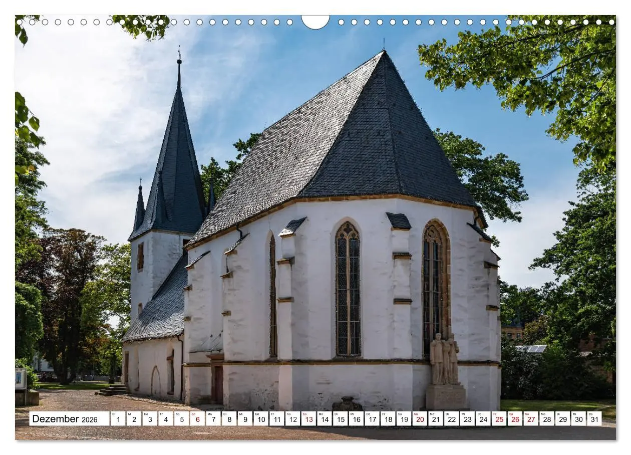 Bild: 9783457789032 | Rosenstadt Sangerhausen (Wandkalender 2026 DIN A3 quer), CALVENDO...