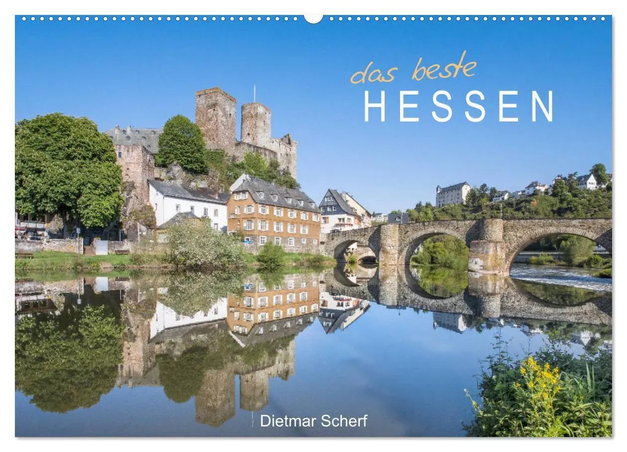 Cover: 9783457859032 | Das beste Hessen (Wandkalender 2026 DIN A2 quer), CALVENDO...