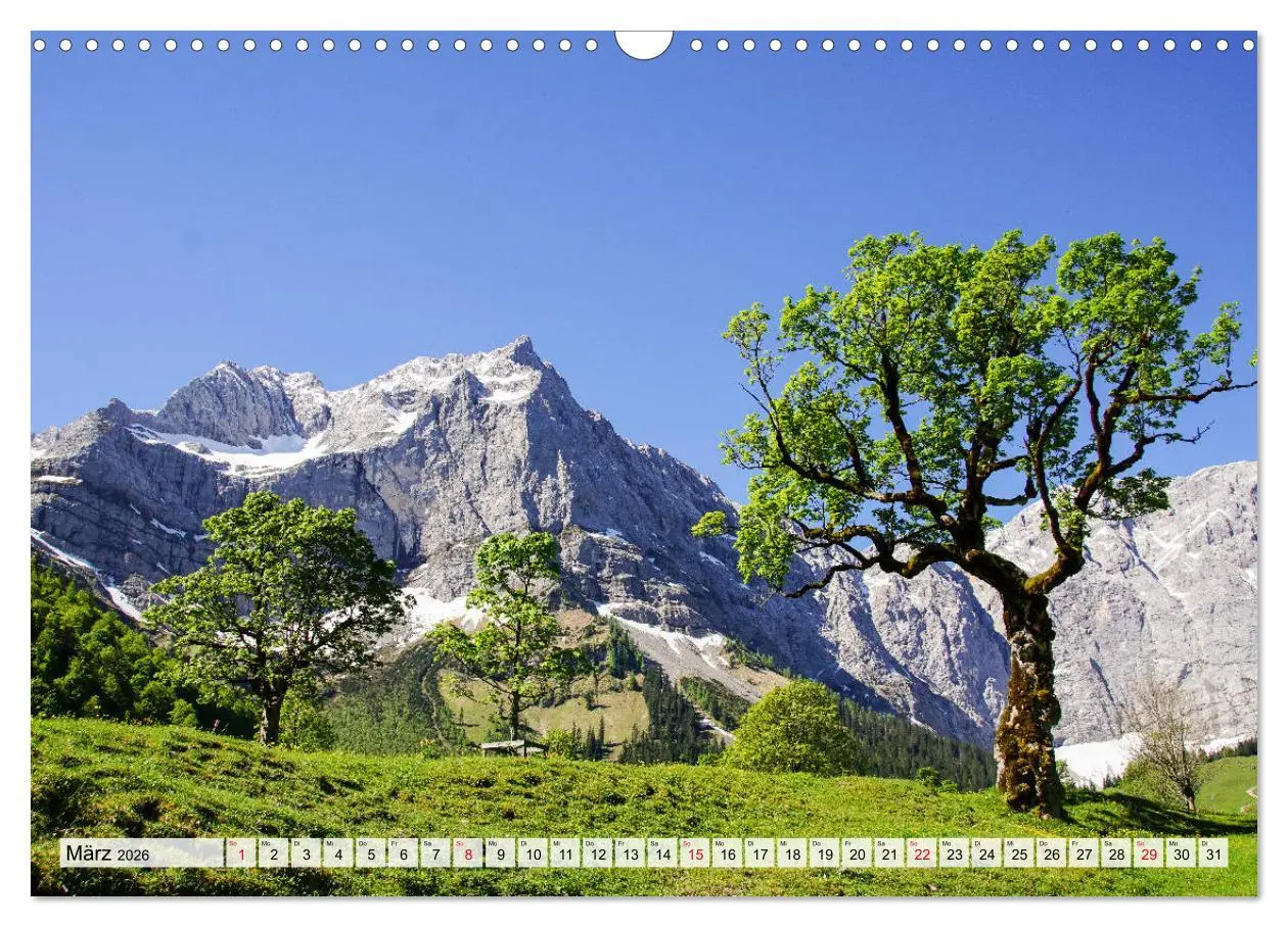 Bild: 9783457929032 | ALPEN BLICK (Wandkalender 2026 DIN A3 quer), CALVENDO Monatskalender