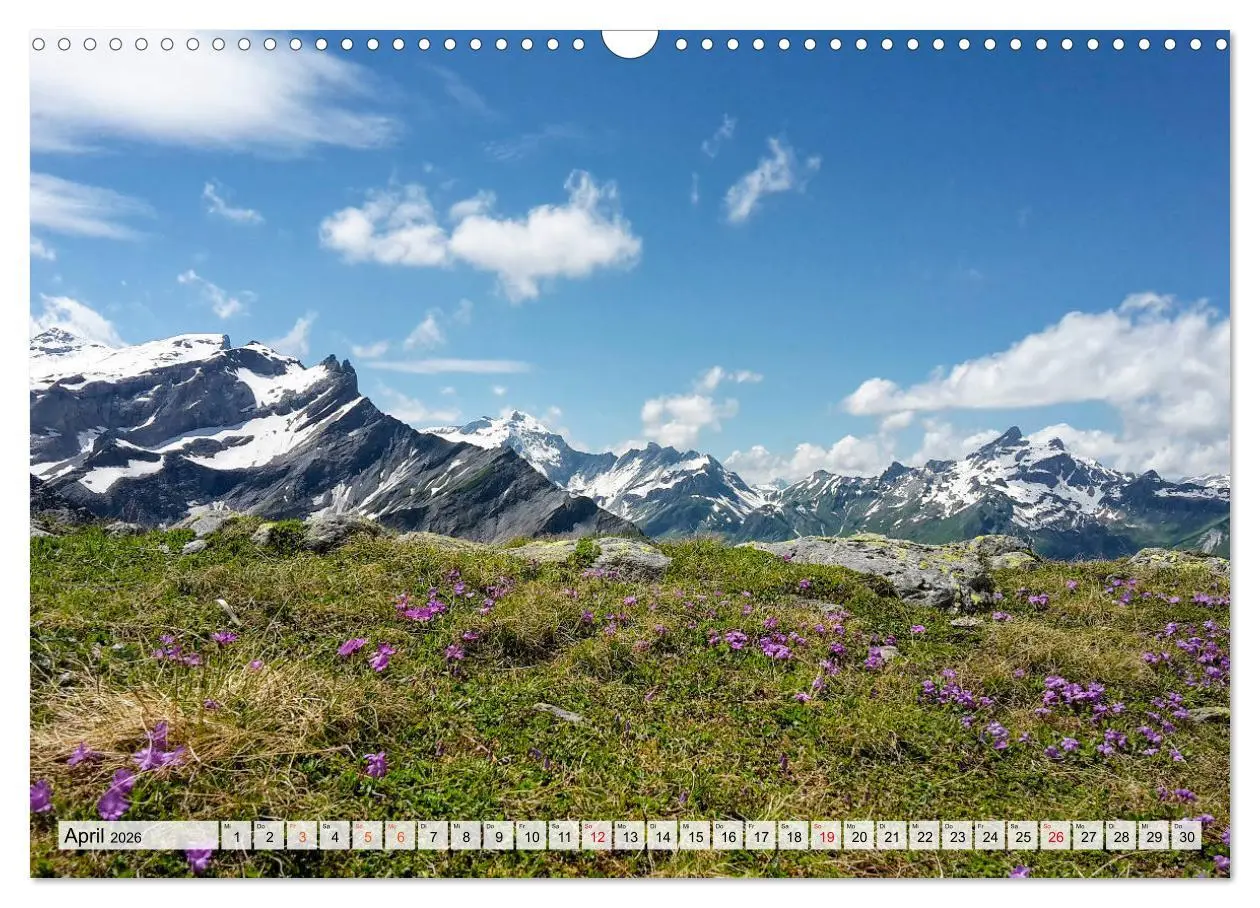 Bild: 9783457929032 | ALPEN BLICK (Wandkalender 2026 DIN A3 quer), CALVENDO Monatskalender