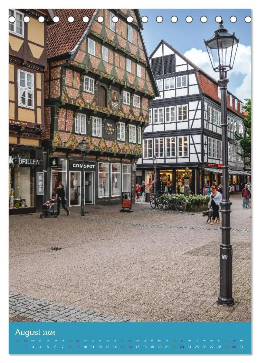 Bild: 9783516329032 | Celle in Niedersachsen (Tischkalender 2026 DIN A5 hoch), CALVENDO...