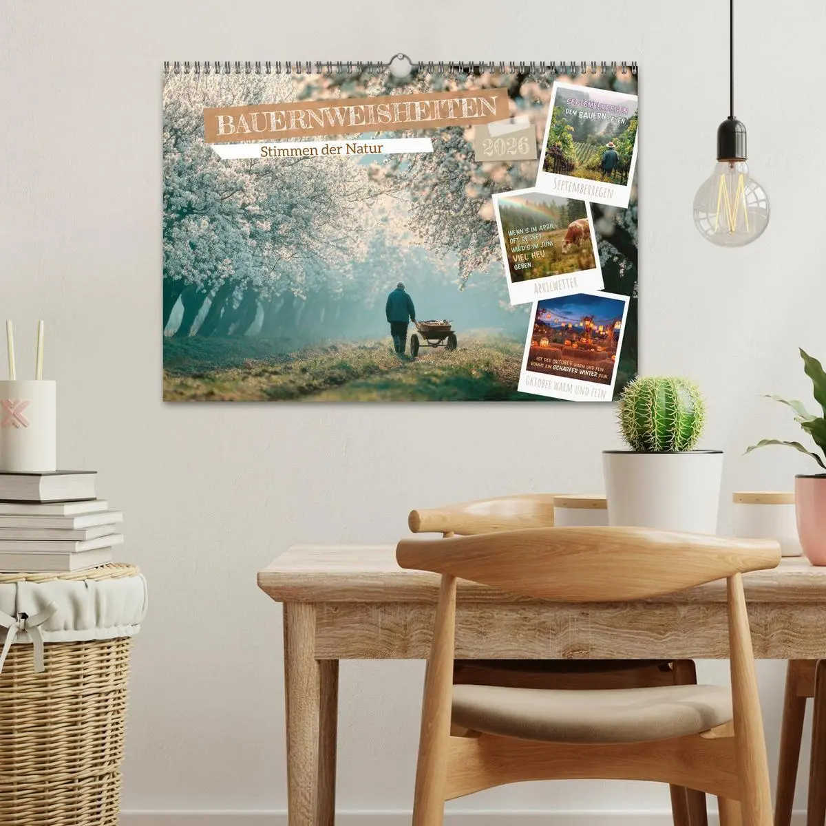 Bild: 9783516709032 | Bauernweisheiten - Stimmen der Natur (Wandkalender 2026 DIN A3...