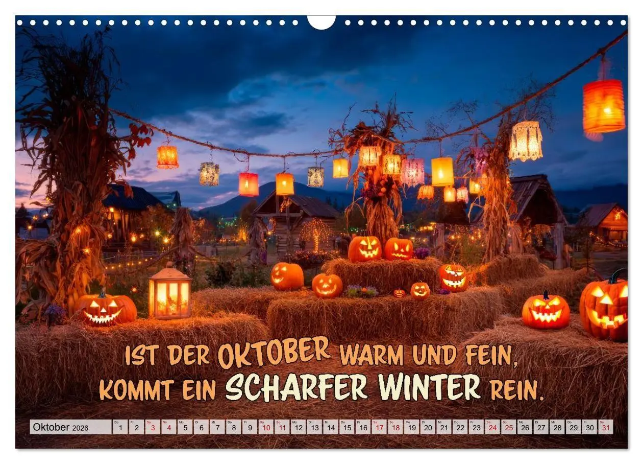 Bild: 9783516709032 | Bauernweisheiten - Stimmen der Natur (Wandkalender 2026 DIN A3...
