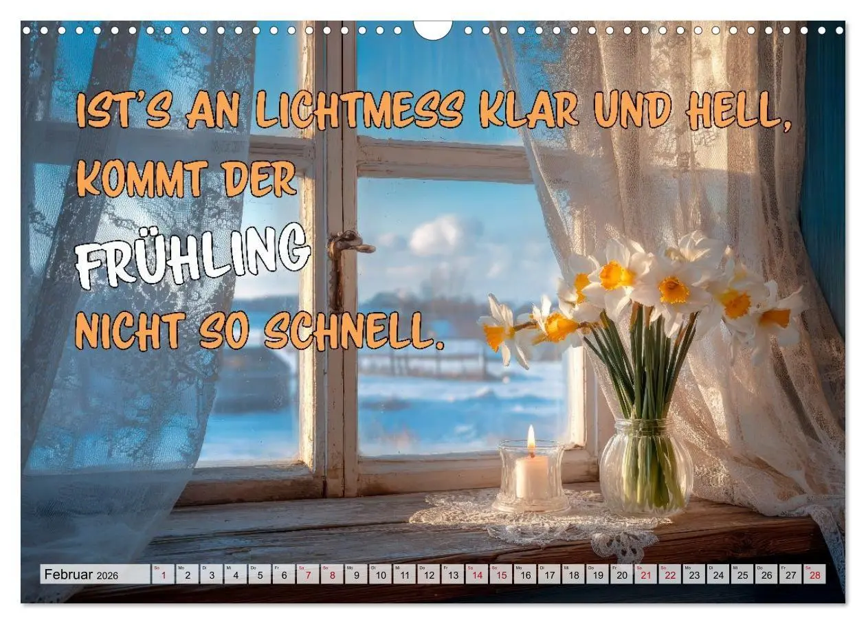 Bild: 9783516709032 | Bauernweisheiten - Stimmen der Natur (Wandkalender 2026 DIN A3...
