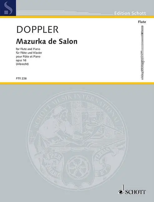 Cover: 9790001199032 | Mazurka de Salon op. 16 | Albert Franz Doppler | Buch | Schott Music