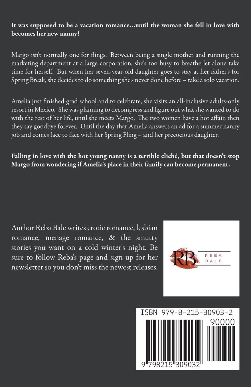 Rückseite: 9798215309032 | My Spring Fling | Reba Bale | Taschenbuch | Friends to Lovers | 2023