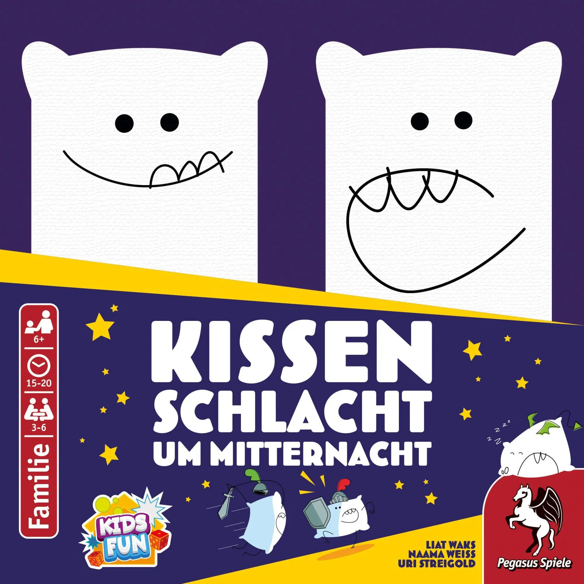 Bild: 4250231739132 | Kissenschlacht um Mitternacht | Uri Streigold | Spiel | 57136G | 2024