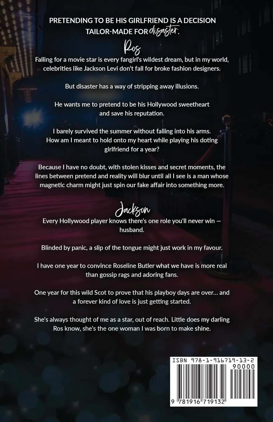 Rückseite: 9781916719132 | Fashionably Fake | A Fake Relationship Hollywood Romance | Bevan