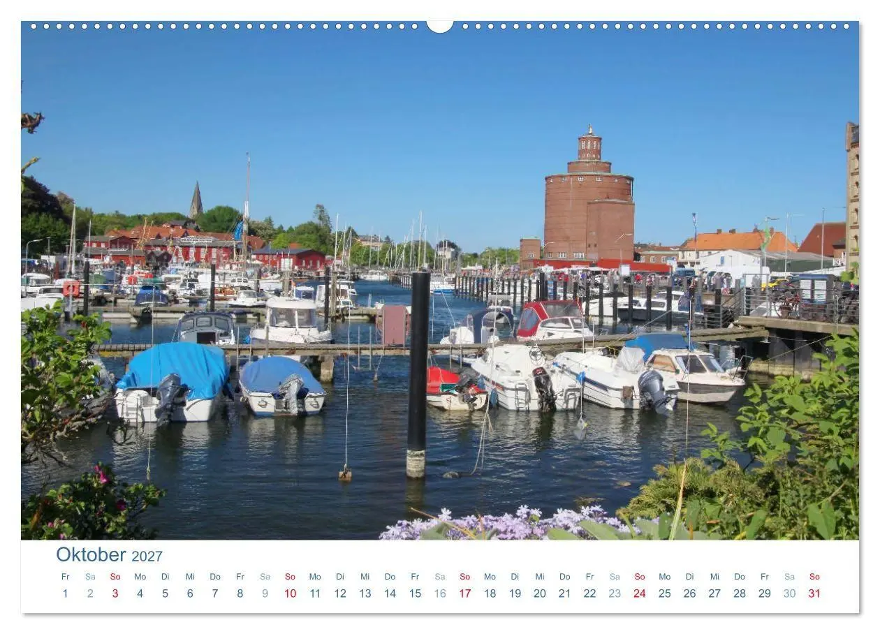Bild: 9783594089132 | Eckernförde 2027. Impressionen rund um den Hafen (Wandkalender 2027...