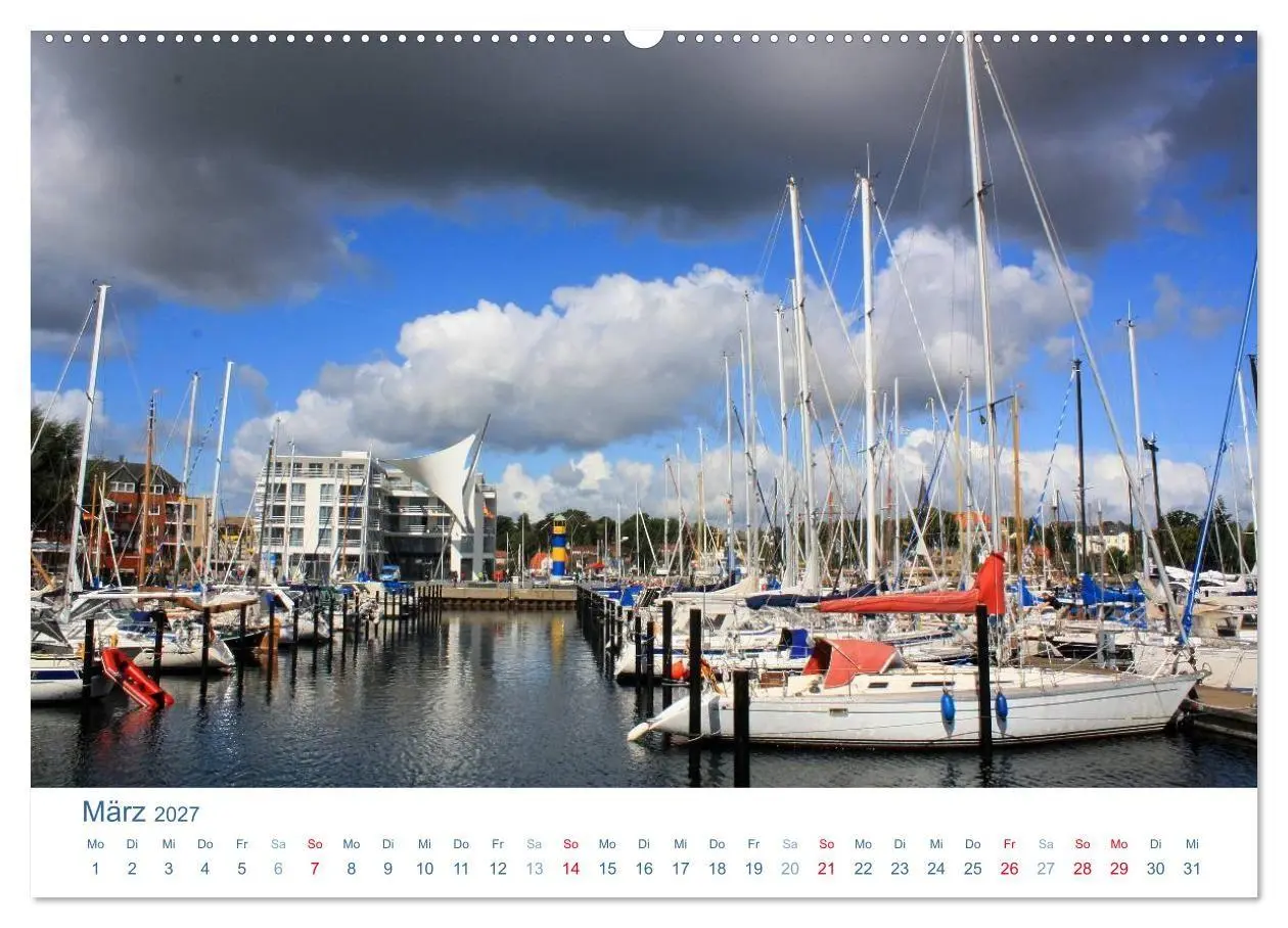 Bild: 9783594089132 | Eckernförde 2027. Impressionen rund um den Hafen (Wandkalender 2027...