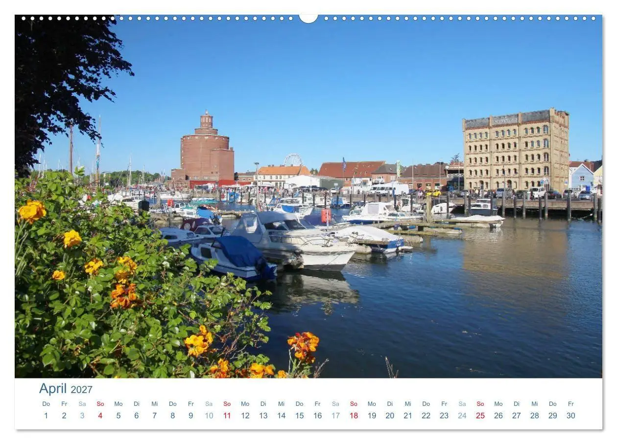Bild: 9783594089132 | Eckernförde 2027. Impressionen rund um den Hafen (Wandkalender 2027...