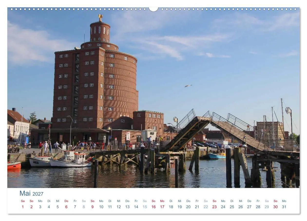 Bild: 9783594089132 | Eckernförde 2027. Impressionen rund um den Hafen (Wandkalender 2027...