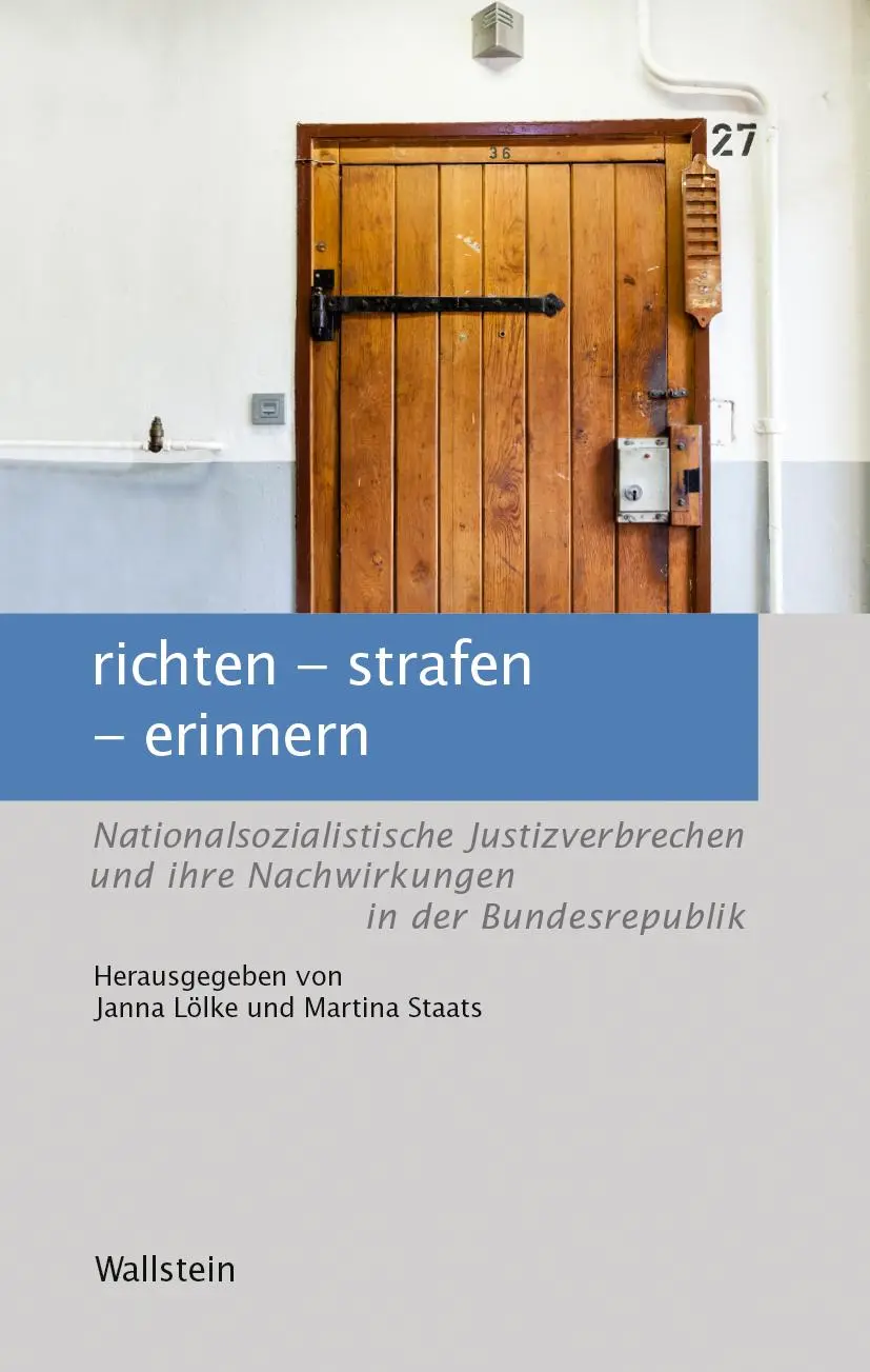 Cover: 9783835339132 | richten - strafen - erinnern | Janna Lölke | Buch | 292 S. | Deutsch