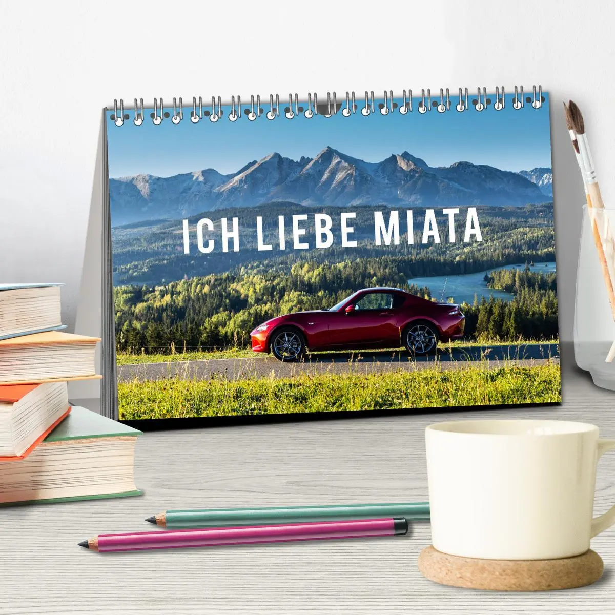 Bild: 9783457769232 | Ich liebe Miata (Tischkalender 2026 DIN A5 quer), CALVENDO...
