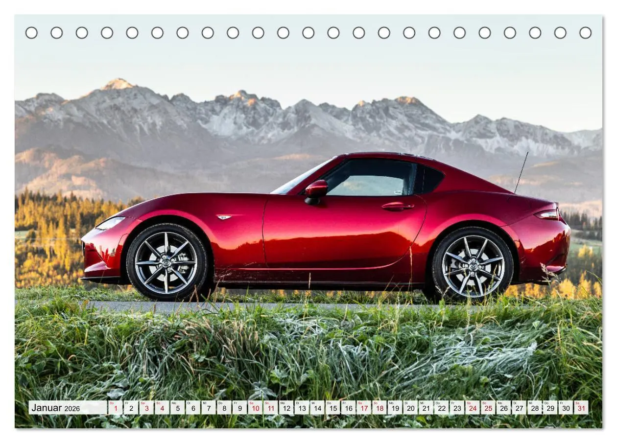 Bild: 9783457769232 | Ich liebe Miata (Tischkalender 2026 DIN A5 quer), CALVENDO...