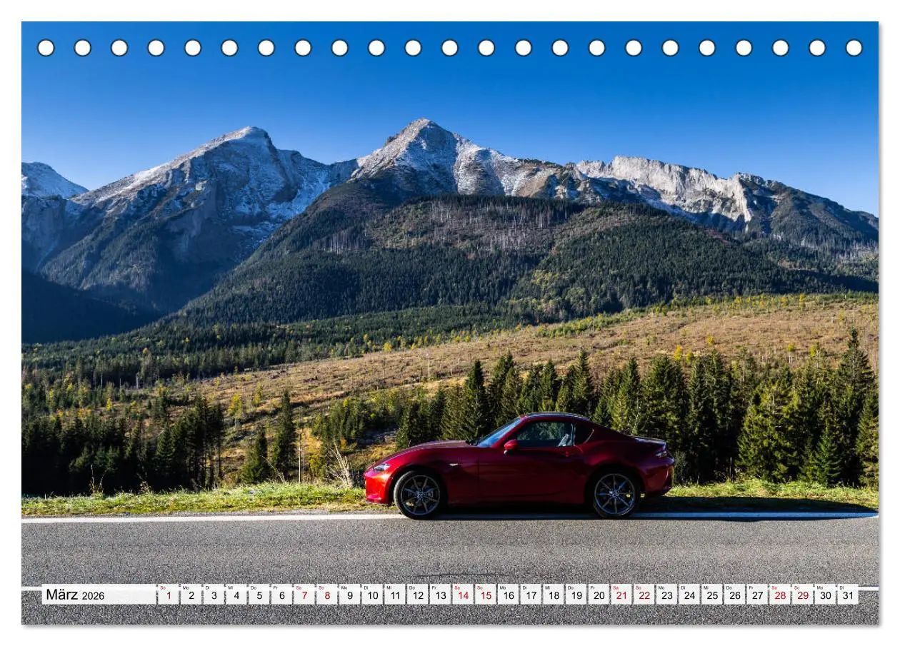 Bild: 9783457769232 | Ich liebe Miata (Tischkalender 2026 DIN A5 quer), CALVENDO...