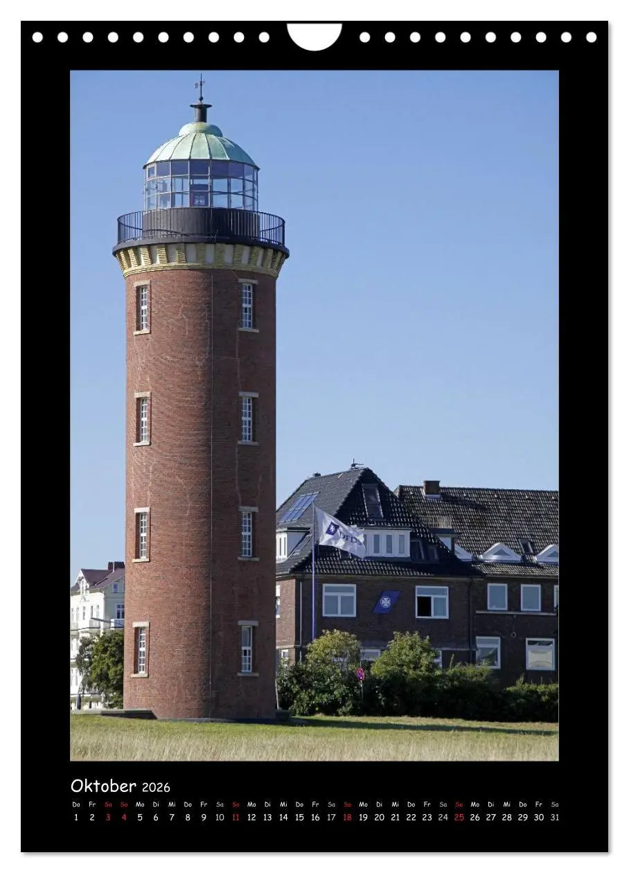 Bild: 9783516479232 | Cuxhaven (Wandkalender 2026 DIN A4 hoch), CALVENDO Monatskalender