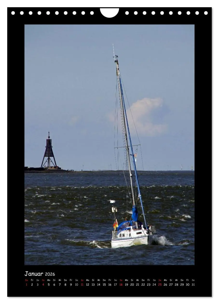 Bild: 9783516479232 | Cuxhaven (Wandkalender 2026 DIN A4 hoch), CALVENDO Monatskalender