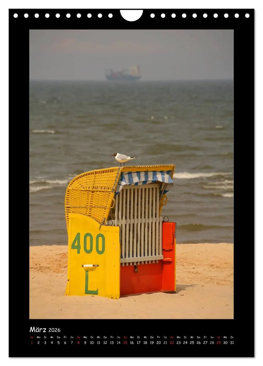 Bild: 9783516479232 | Cuxhaven (Wandkalender 2026 DIN A4 hoch), CALVENDO Monatskalender