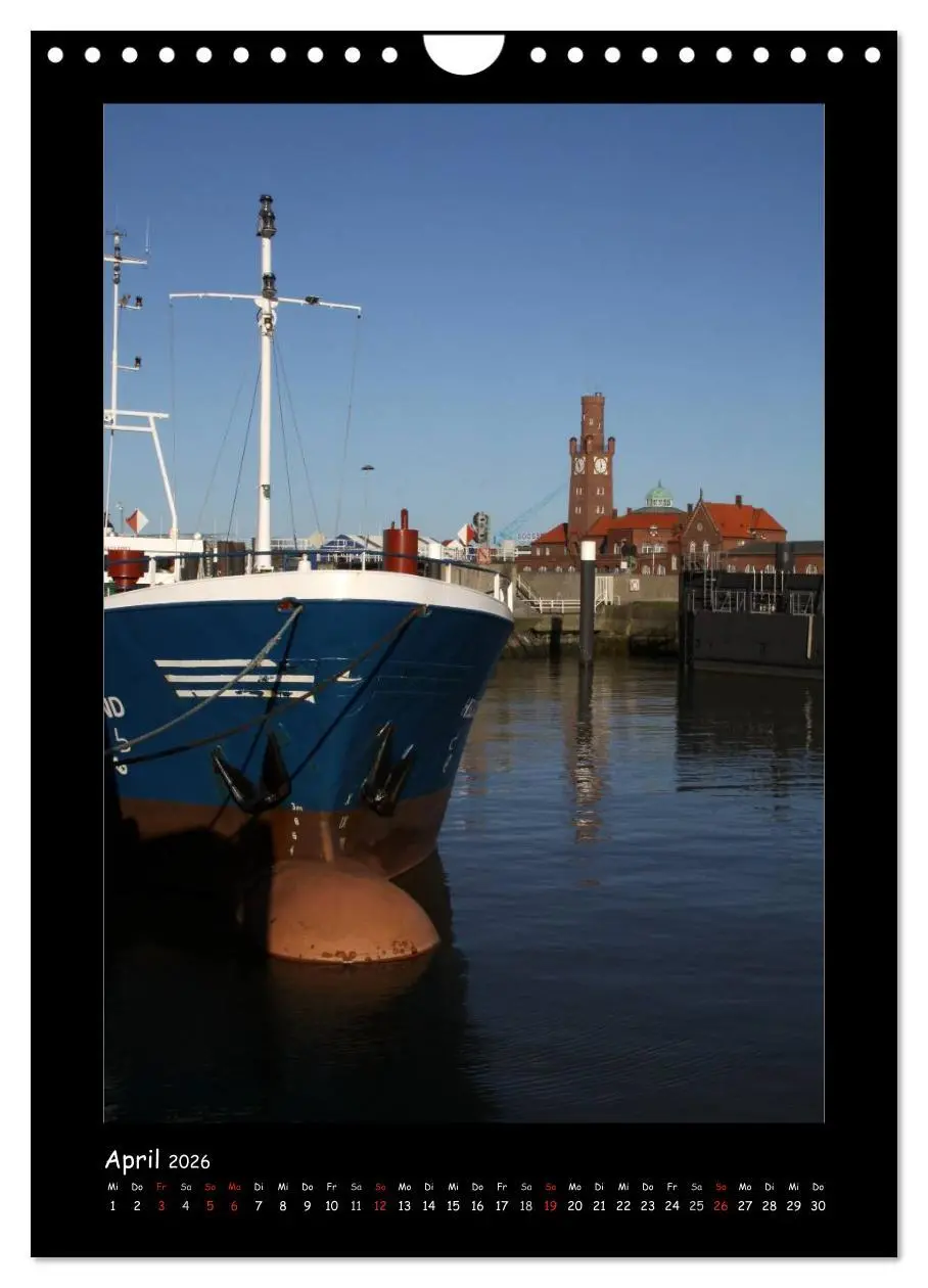Bild: 9783516479232 | Cuxhaven (Wandkalender 2026 DIN A4 hoch), CALVENDO Monatskalender
