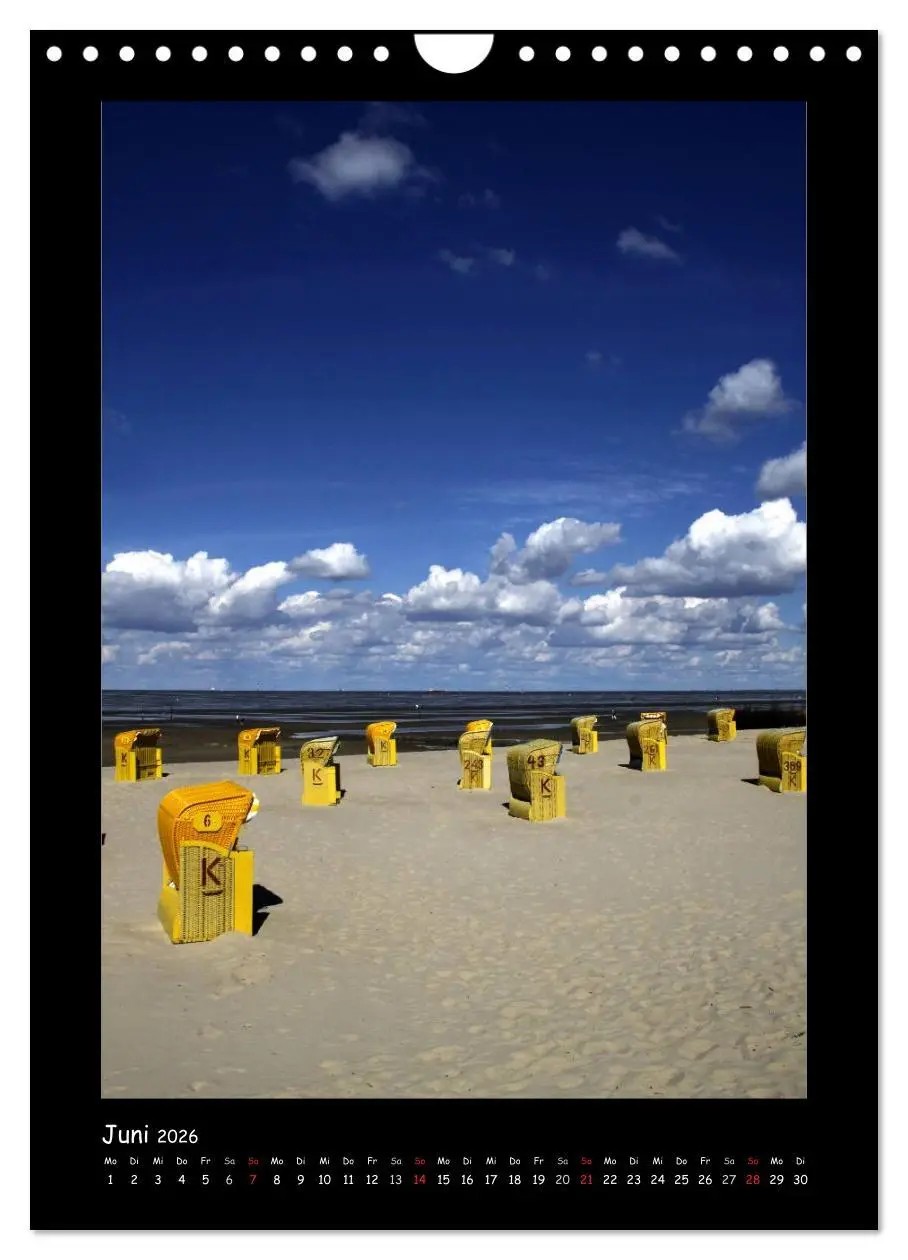 Bild: 9783516479232 | Cuxhaven (Wandkalender 2026 DIN A4 hoch), CALVENDO Monatskalender