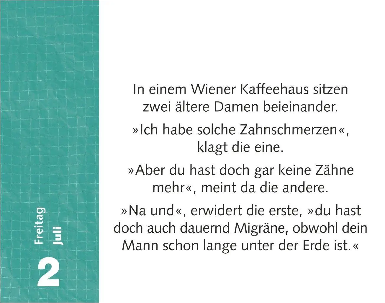 Bild: 9783840039232 | Witzirin Tagesabreißkalender 2027 - Diese Packung enthält: die...