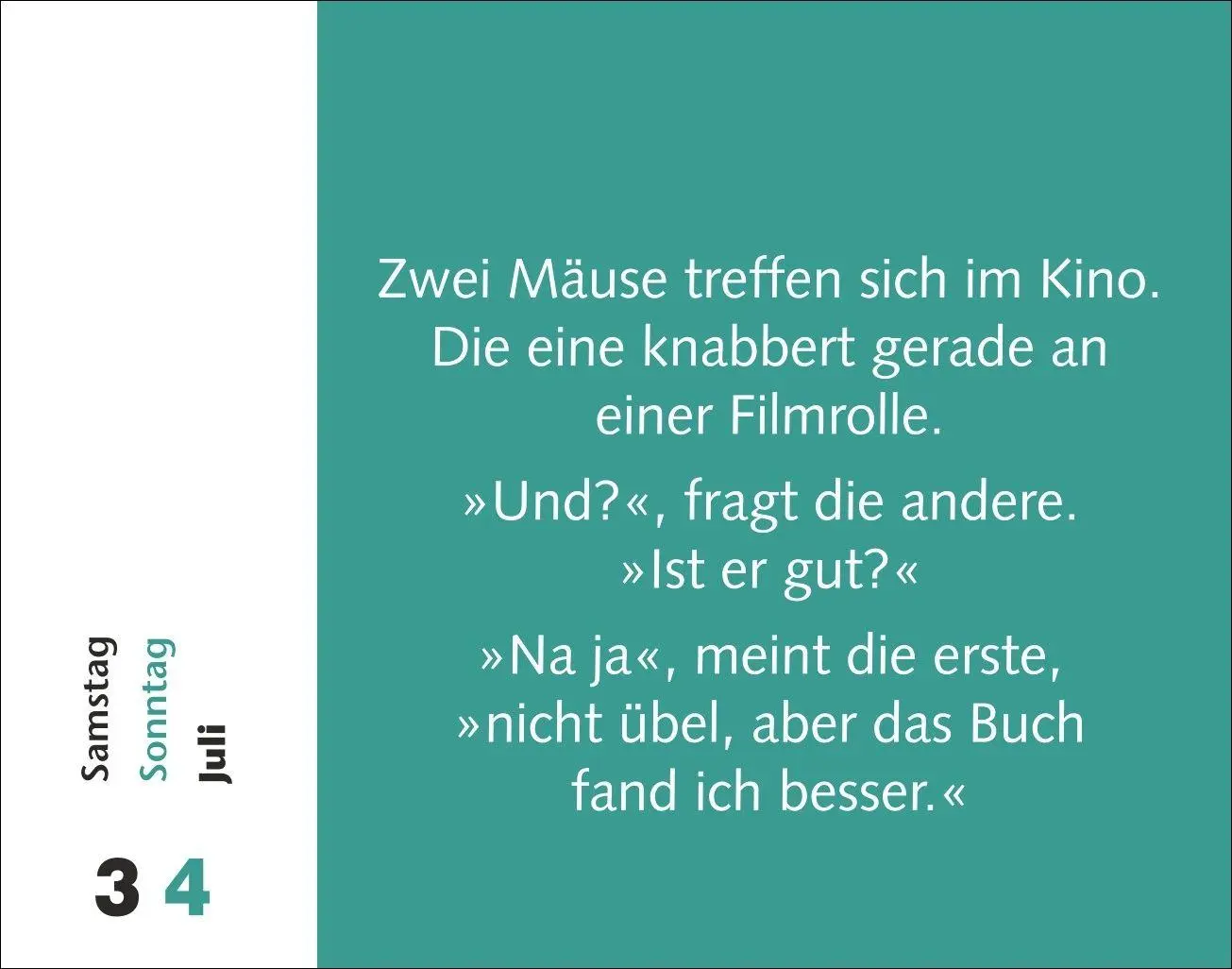 Bild: 9783840039232 | Witzirin Tagesabreißkalender 2027 - Diese Packung enthält: die...