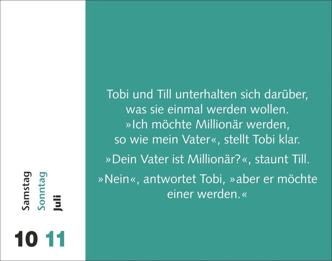 Bild: 9783840039232 | Witzirin Tagesabreißkalender 2027 - Diese Packung enthält: die...