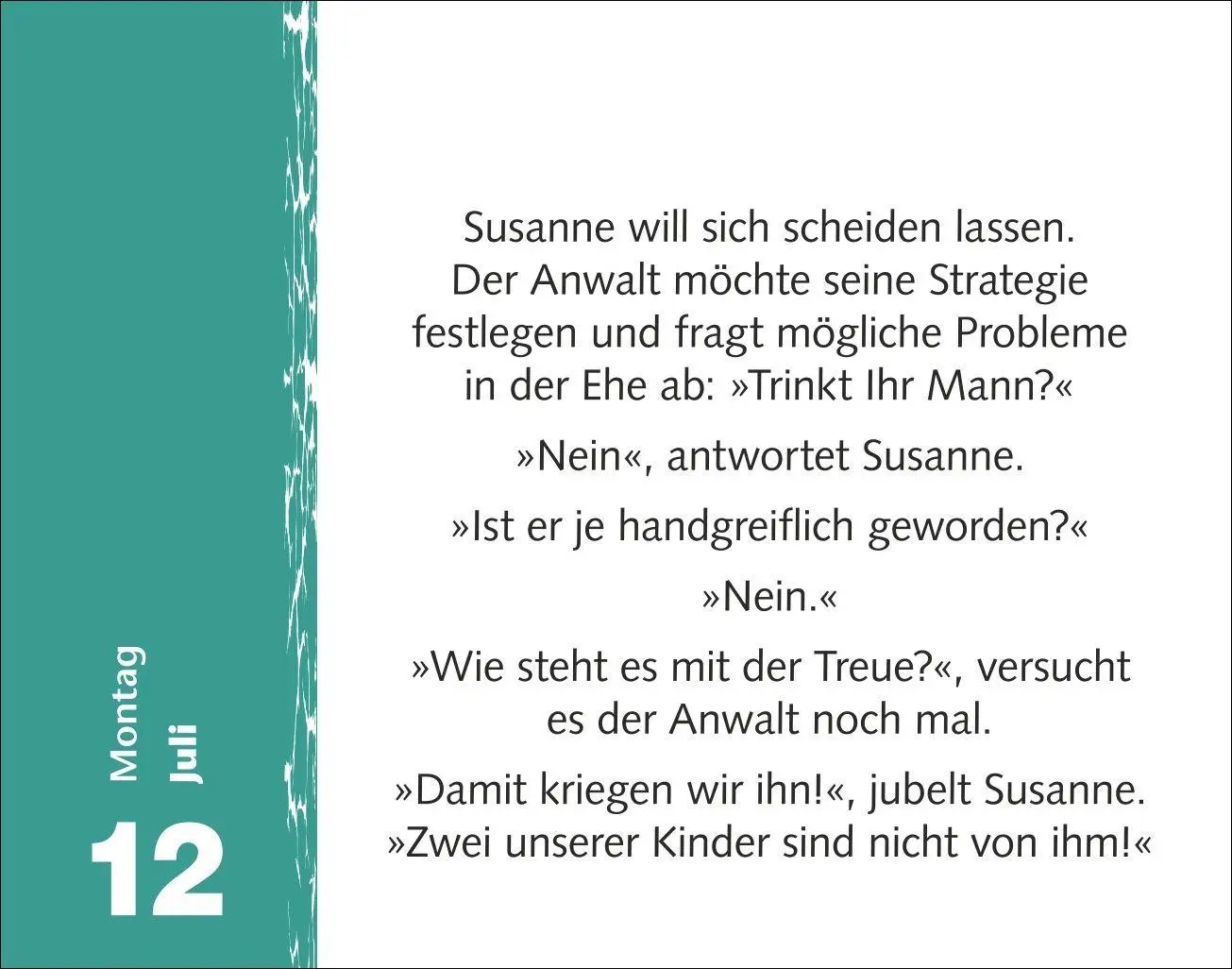 Bild: 9783840039232 | Witzirin Tagesabreißkalender 2027 - Diese Packung enthält: die...