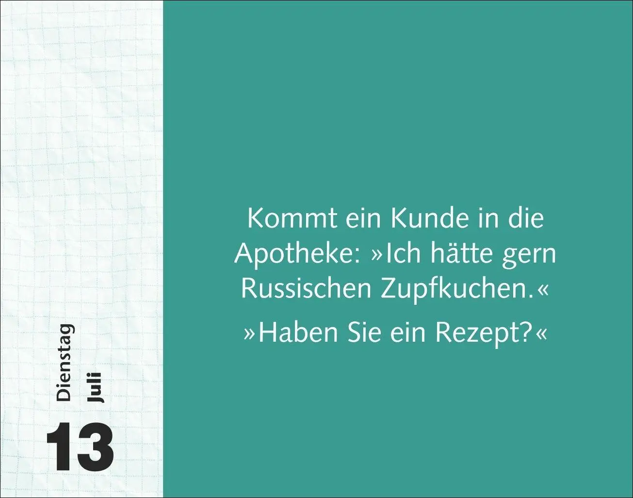 Bild: 9783840039232 | Witzirin Tagesabreißkalender 2027 - Diese Packung enthält: die...