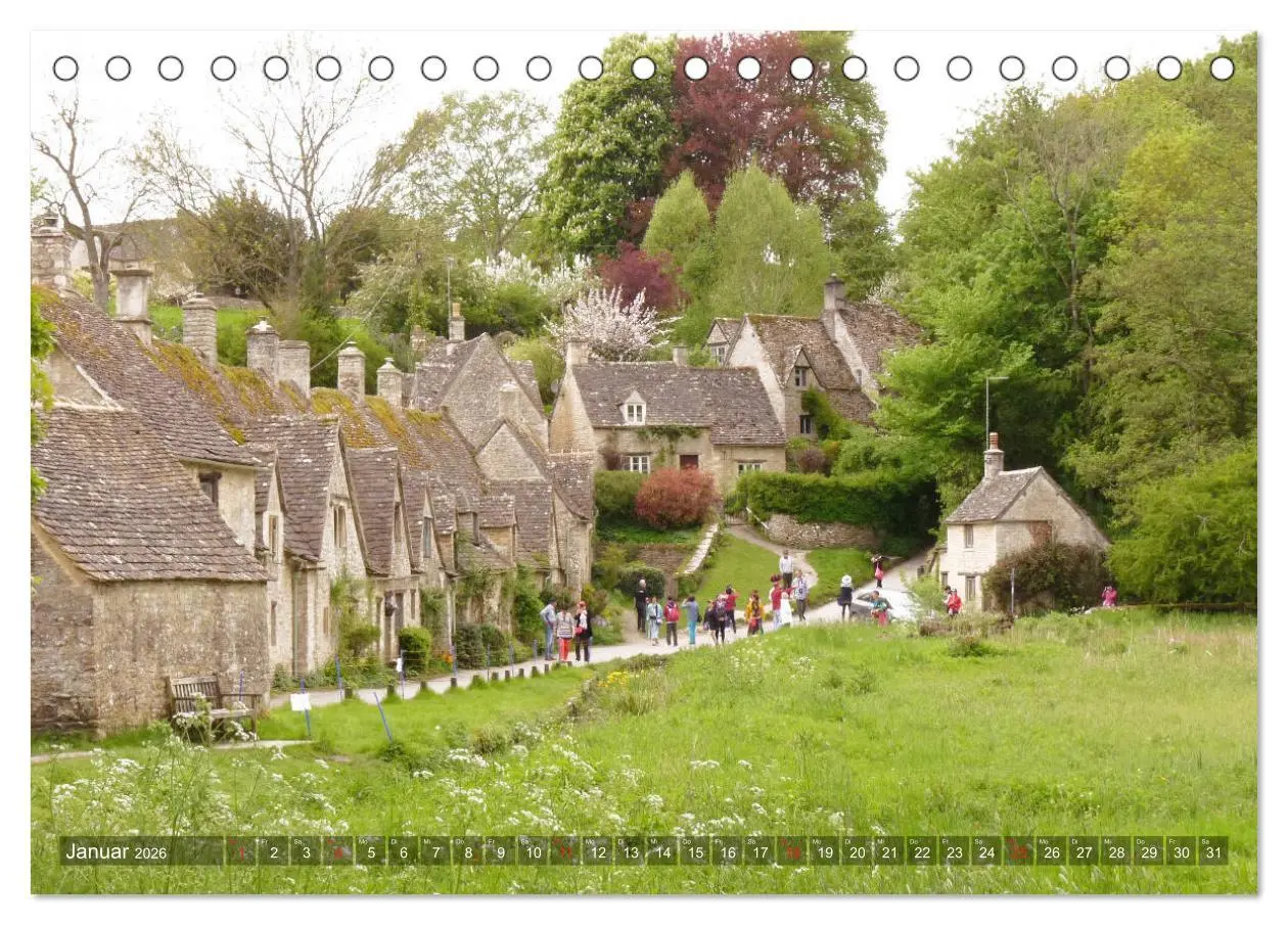 Bild: 9783457829332 | Malerische Cotswolds (Tischkalender 2026 DIN A5 quer), CALVENDO...