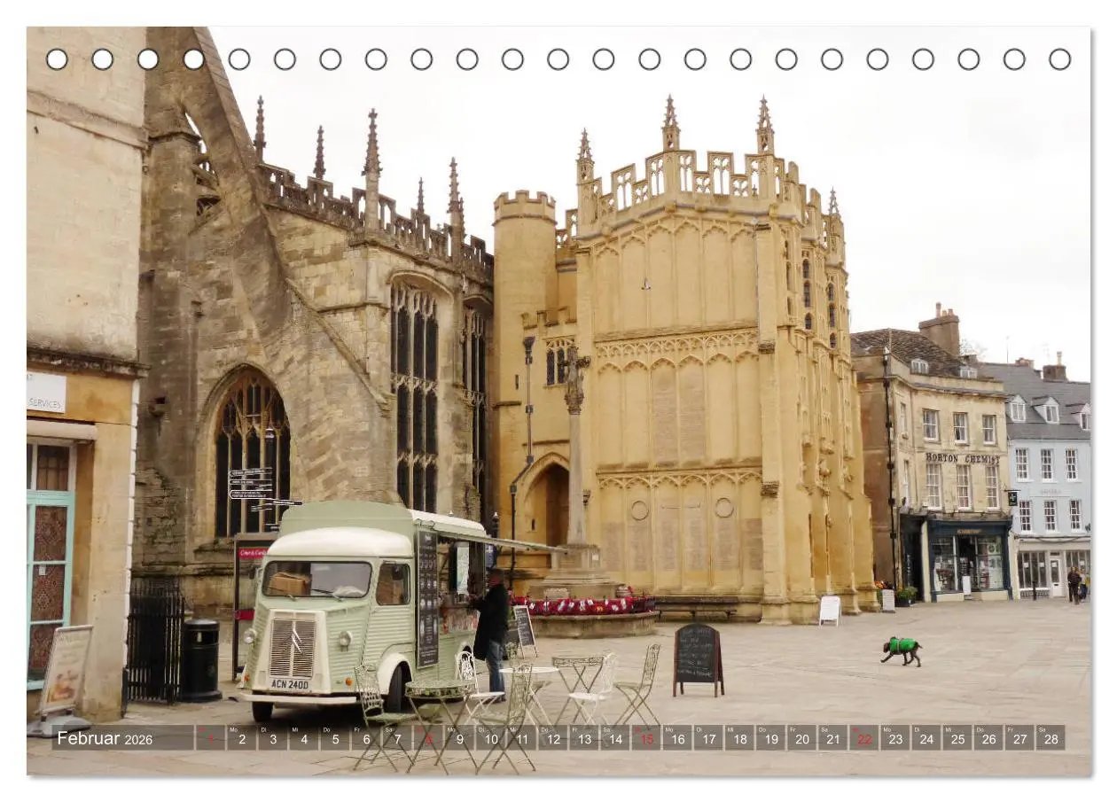 Bild: 9783457829332 | Malerische Cotswolds (Tischkalender 2026 DIN A5 quer), CALVENDO...