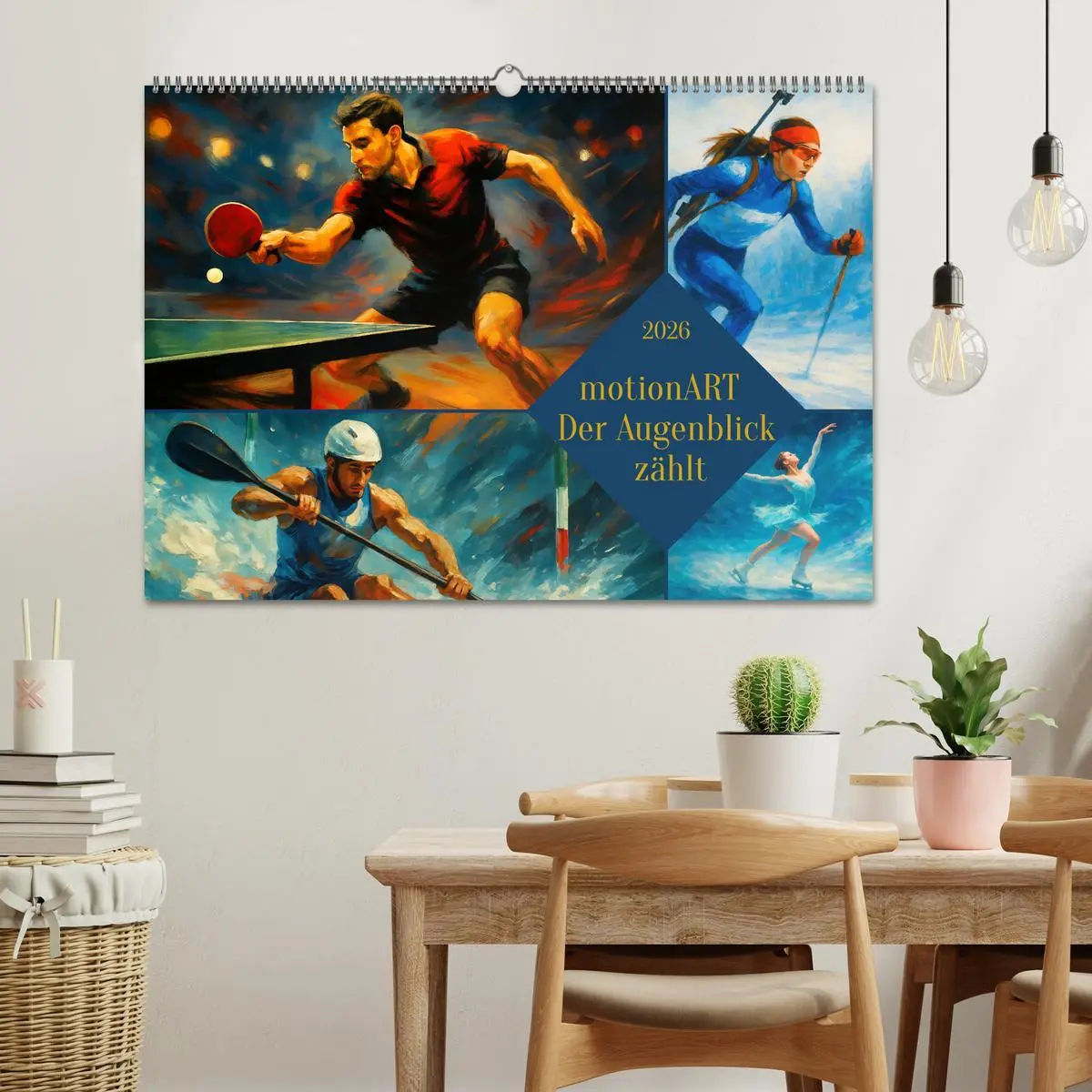 Bild: 9783516609332 | motionART Der Augenblick zählt (Wandkalender 2026 DIN A2 quer),...