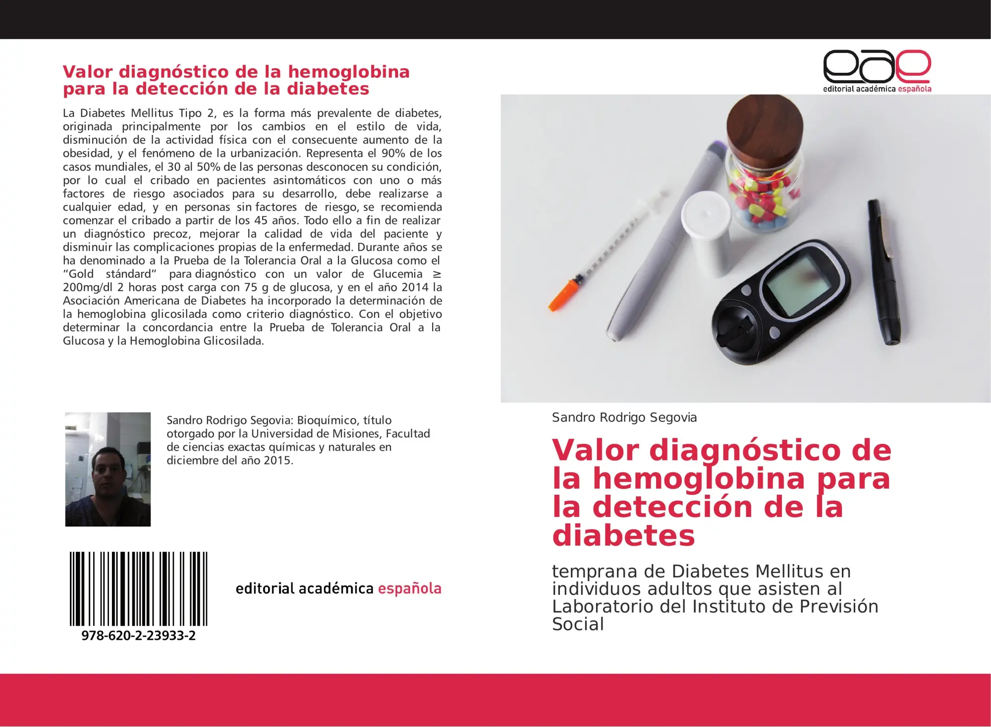 Cover: 9786202239332 | Valor diagnóstico de la hemoglobina para la detección de la diabetes