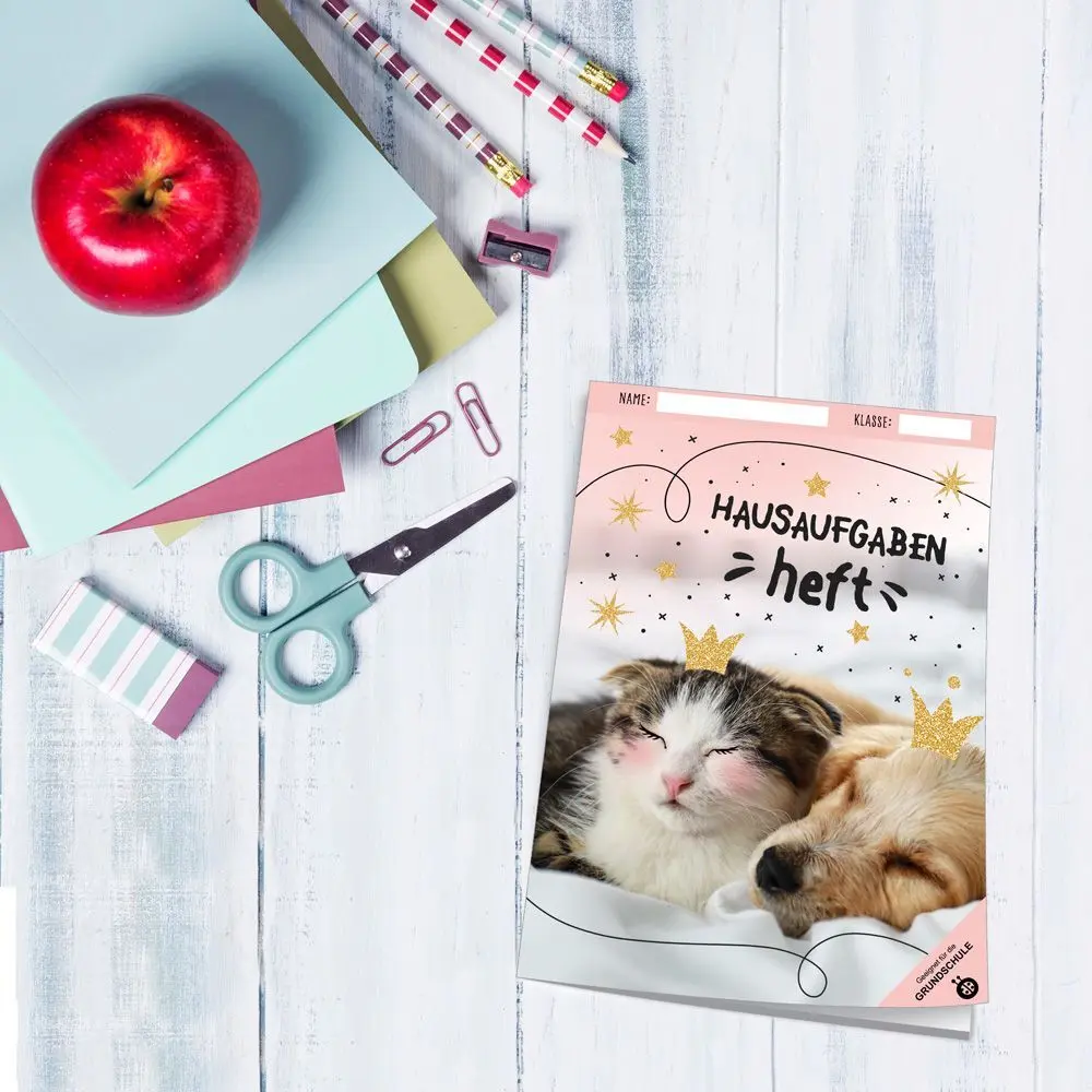 Bild: 4260619119432 | Hausaufgabenheft für die Grundschule Tiere | KG | Deutsch | 2021