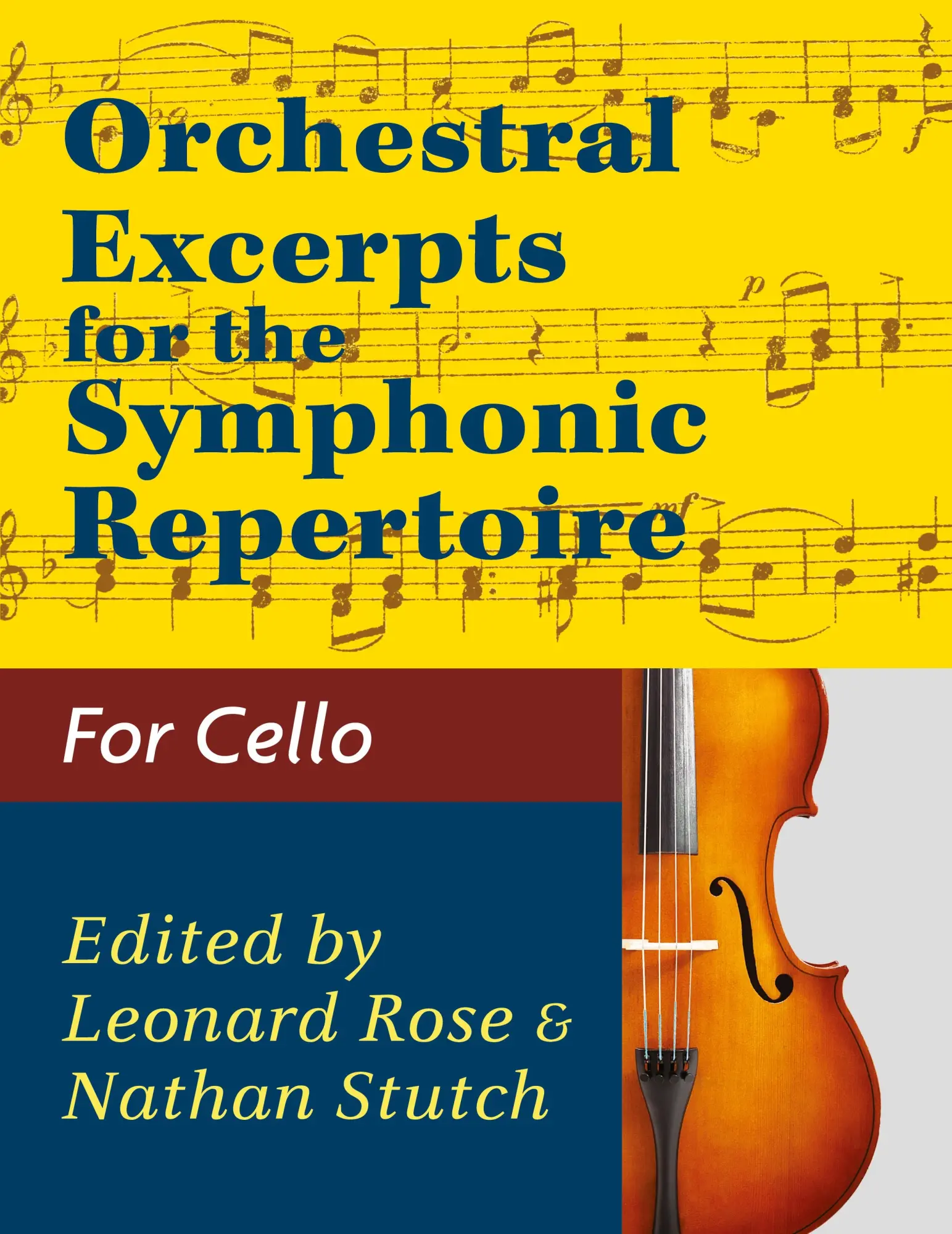 Cover: 9781974899432 | Orchestral Excerpts Volume 1 Cello edited by Leonard Rose and...