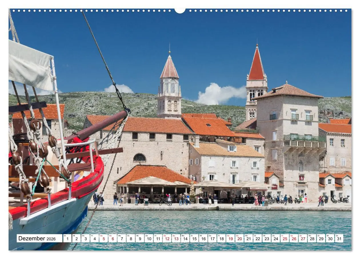 Bild: 9783457509432 | Kroatien - Perle des Balkans (Wandkalender 2026 DIN A2 quer),...