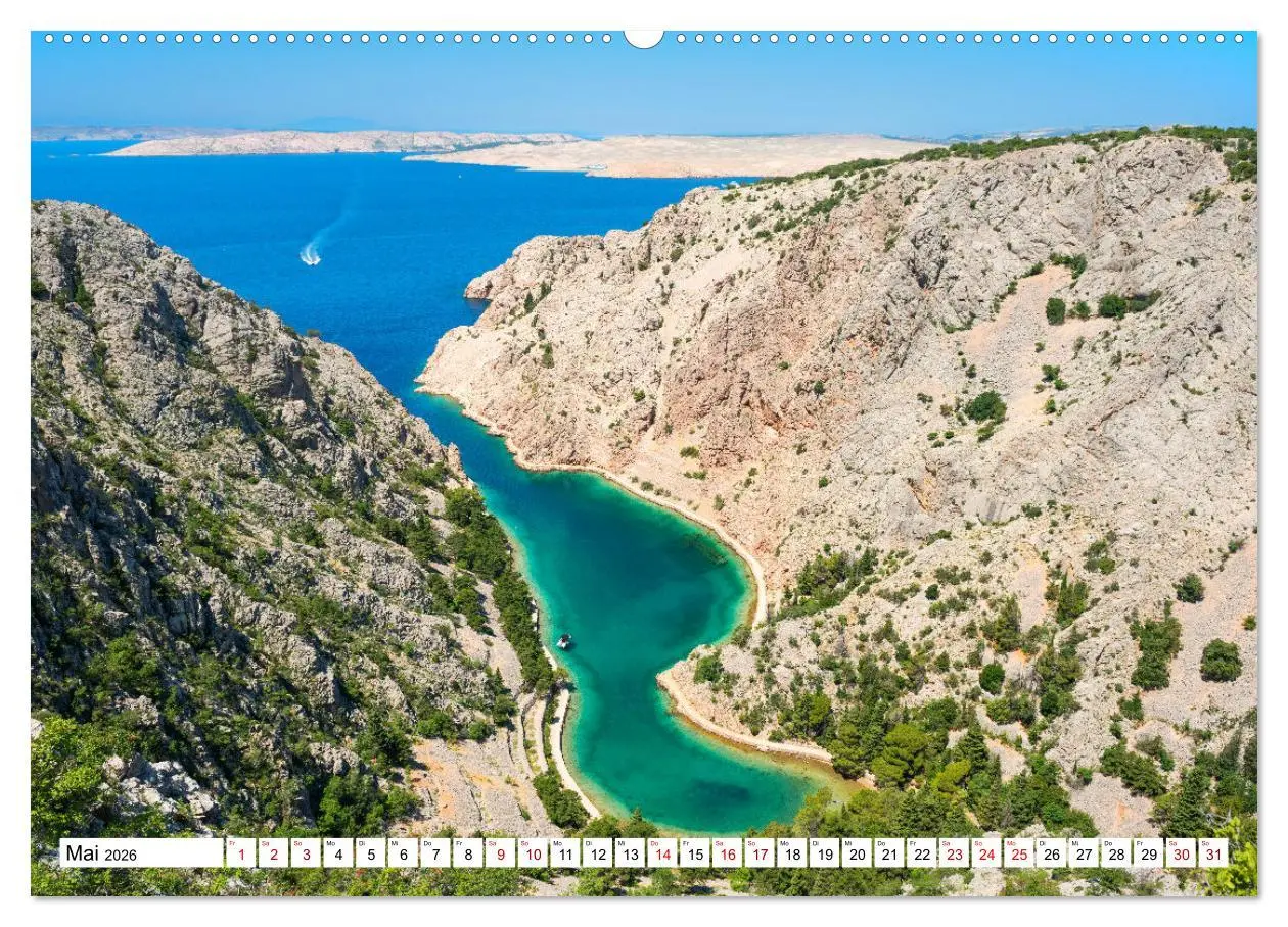 Bild: 9783457509432 | Kroatien - Perle des Balkans (Wandkalender 2026 DIN A2 quer),...