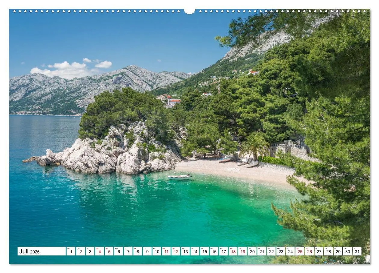 Bild: 9783457509432 | Kroatien - Perle des Balkans (Wandkalender 2026 DIN A2 quer),...