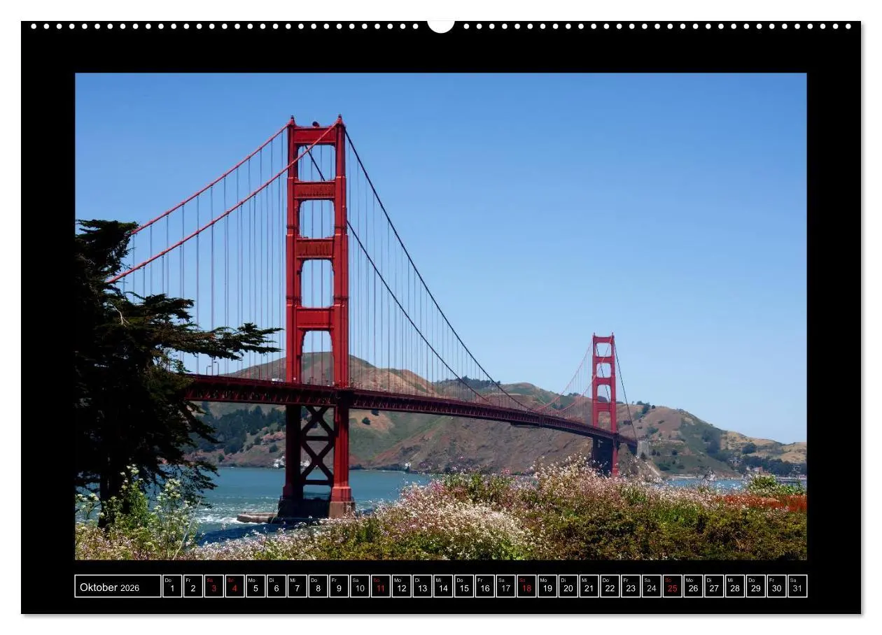 Bild: 9783516149432 | Wunderbares San Francisco (hochwertiger Premium Wandkalender 2026...