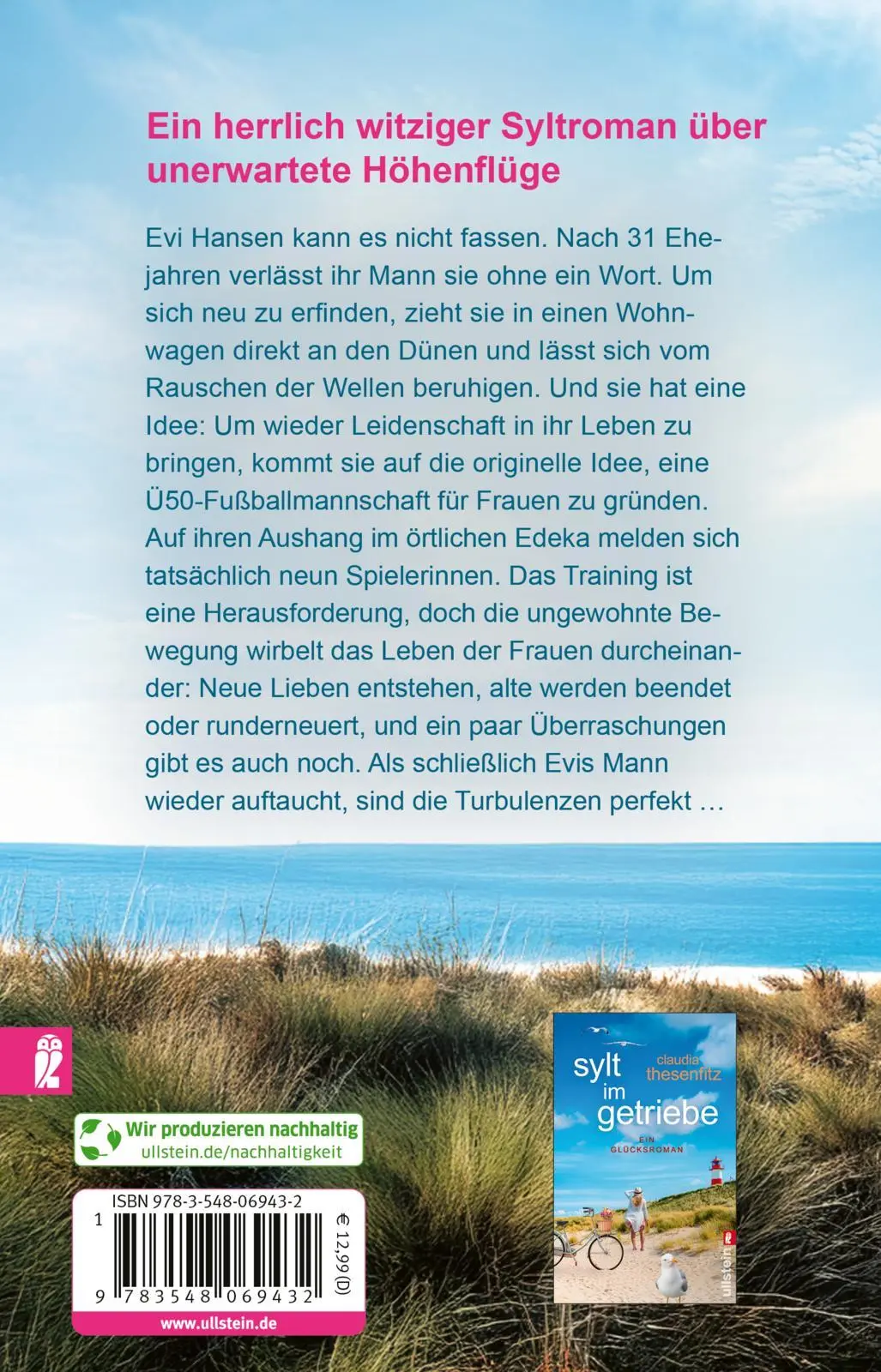 Rückseite: 9783548069432 | Die Superfrauen von Sylt | Claudia Thesenfitz | Taschenbuch | 270 S.