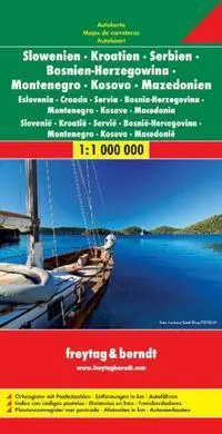 Cover: 9783707909432 | Slowenien / Kroatien / Serbien / Bosnien-Herzegowina / Montenegro /...